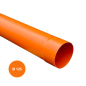 Tubo PVC / 125x3 Mtl / Rosso