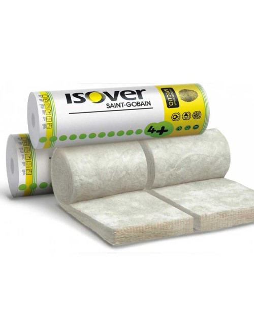 Lana vetro ISOVER CLIMCOVER ROLL ALU / rotoli con alluminio / spessore 5 cm