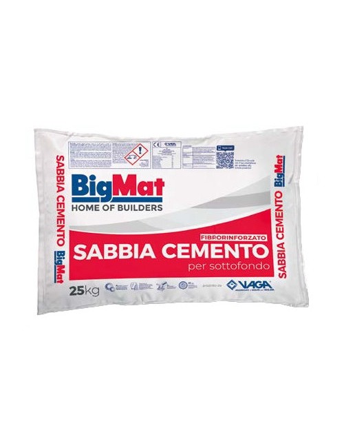 Massetto sabbia e cemento predosato