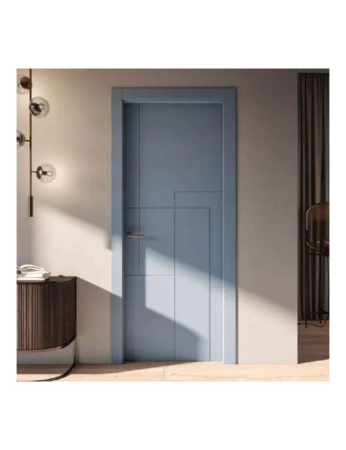 Porta geometrica laccata a mano bertolotto