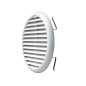 Griglia di ventilazione aerazione / diametro 175 mm./  plastica bianca
