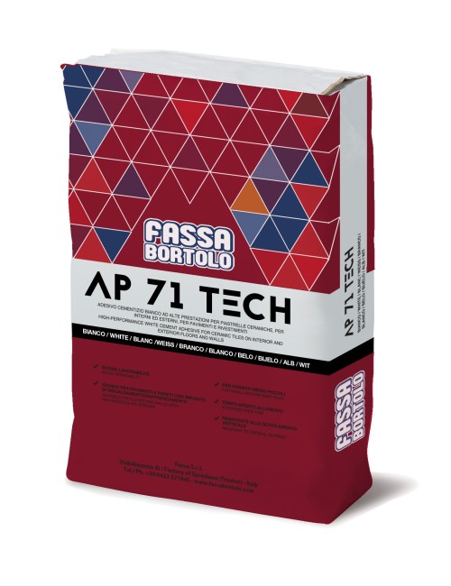AP71 Collante Fassa / 25 kg / Bianco / c2te