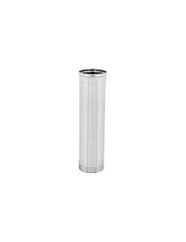 Tubo inox 100 x 1 mtl aisi...