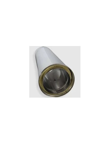 Tubo inox d.100 x 0,50 coib...