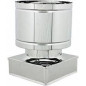 Terminale fumaiolo 4 venti coib.d.250 inox aisi 316l