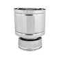 Terminale fumaiolo 4 venti d.250 inox aisi 316l