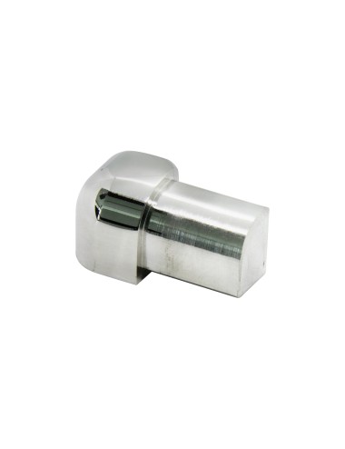 Capsule angoli jolly ang.esterno alluminio brillantato tondo 15 lucido