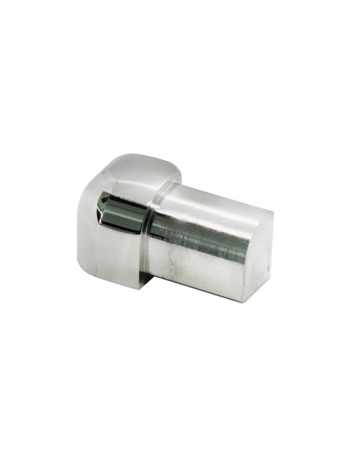 Capsule angoli jolly ang.esterno alluminio brillantato tondo 15 lucido