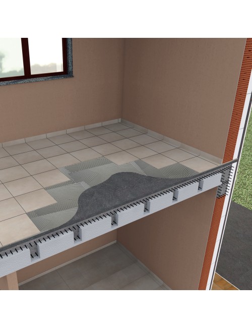 Lastre eps per solaio h.20x40x100