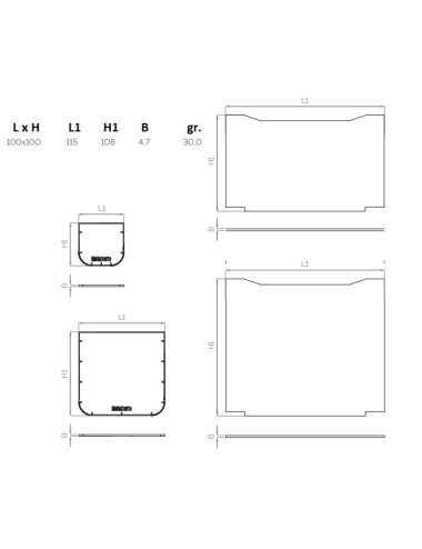 Testata di chiusura per...