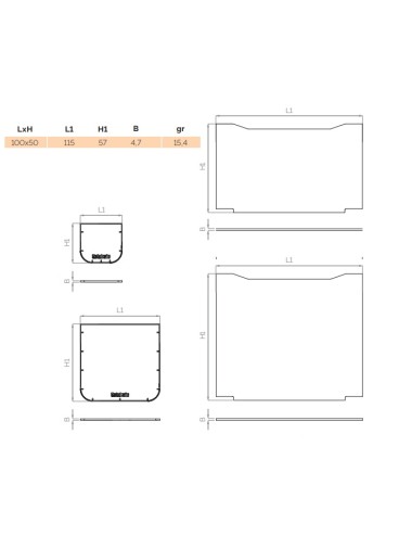 Testata di chiusura per...
