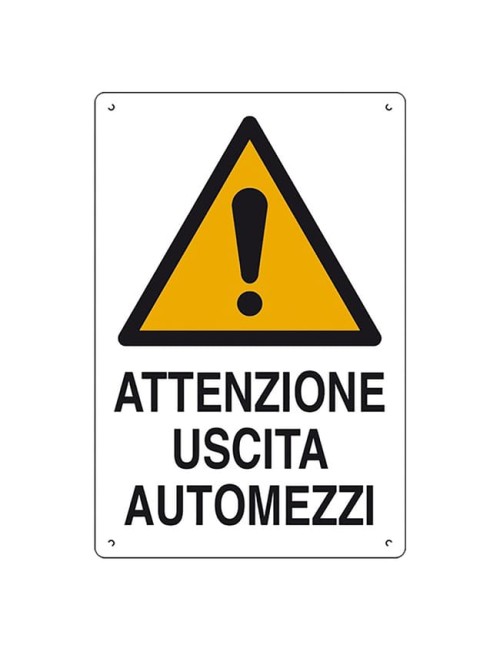 Cartello 60x40 uscita...