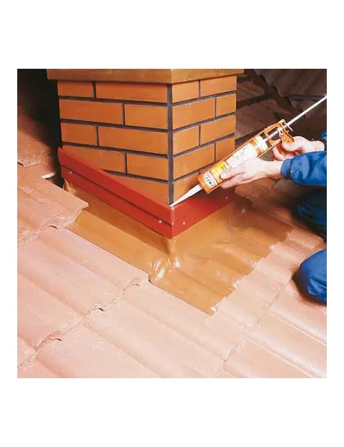 wakaflex banda listello per scossalina da 2,40 mt  rosso