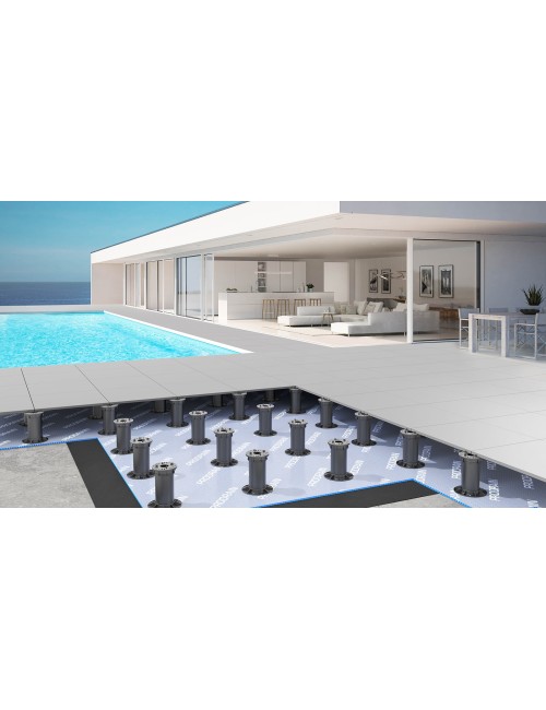 supporti per pavimenti sopraelevati / prosupport tube system / kit completo mm 2 da 34/54 e da 29/49