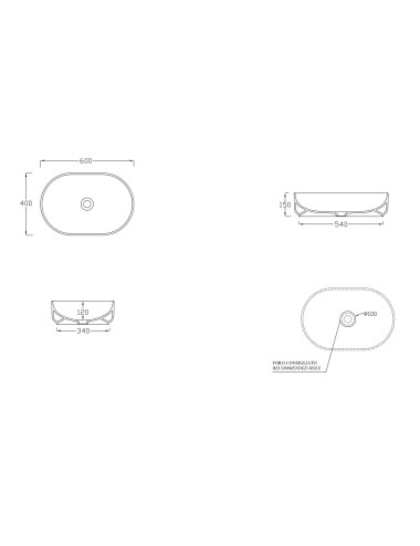 Hidra gio' evo 2.0 60x40...