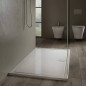 Piatto doccia 80x140x3(slim)lif h.3 hatria foro scarico tondo