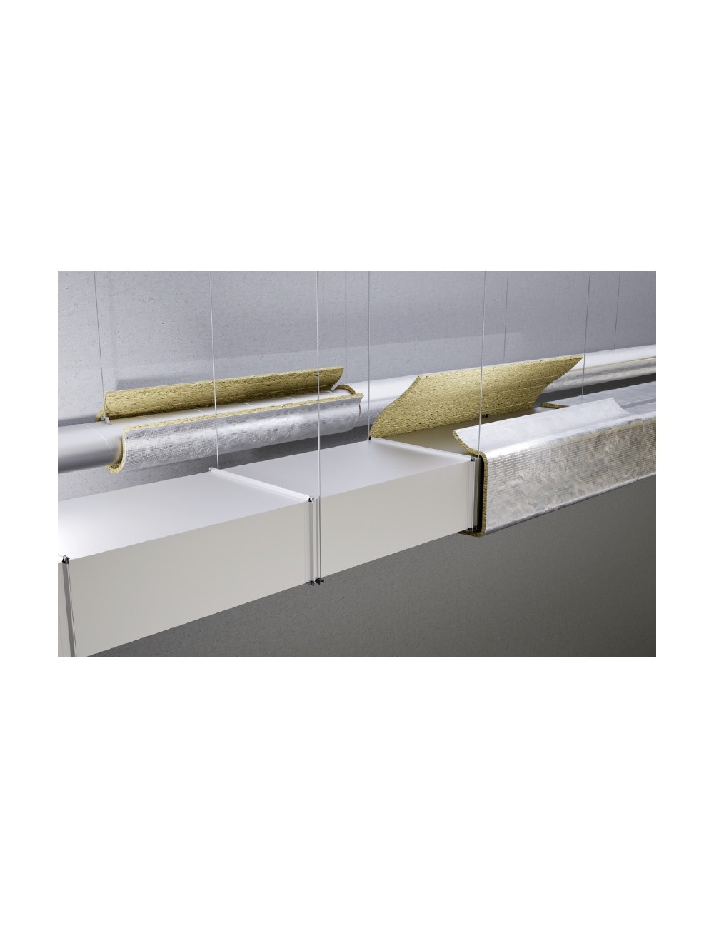LANA ROCCIA ROTOLI C/ALLUMINIO SP 5 H 120 COD.128