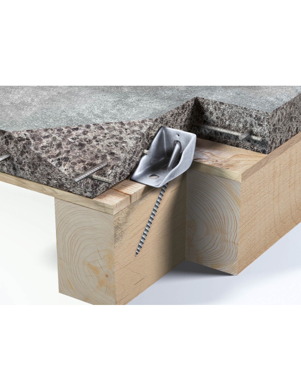 Connettori leca per legno plus vite l180