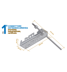 Connettore leca perimetrale