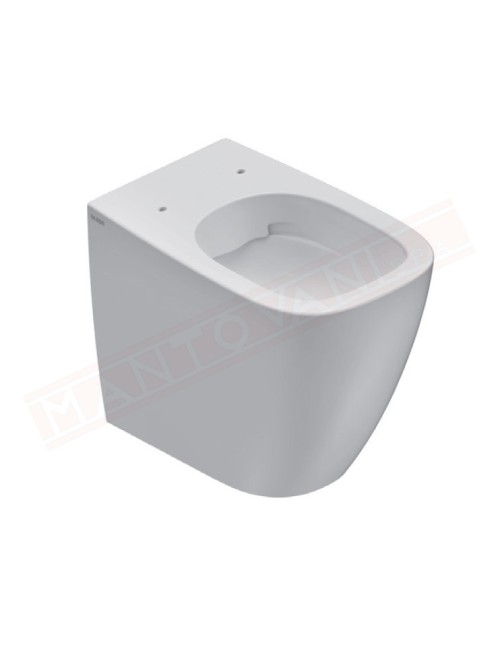 Genesis vaso cm.55x36 filo muro senza brida