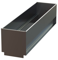 Elemento d'ispezione (pozzetto) a fessura tipo a  l  l.500mm h.40
