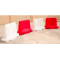 Barriera stradale impilabile new jersey rossa 1000x400xh700