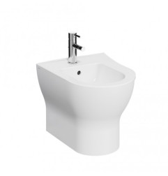 Mia round vitra bidet bianco filo parete cm.54