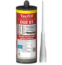 Fissaggio chimico tecfi polieste.stirene ml.400 eta-ce