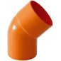 Curve aperte 125 rosse pvc