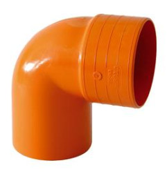 Curve chiuse 125 rosse pvc