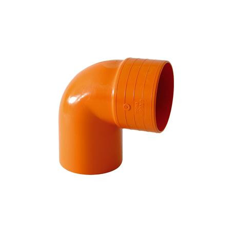 Curve chiuse 125 rosse pvc