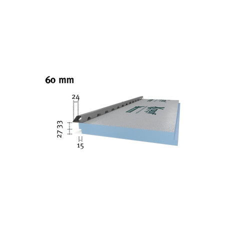 Xroof SP 60 MM. passo cm.34,5