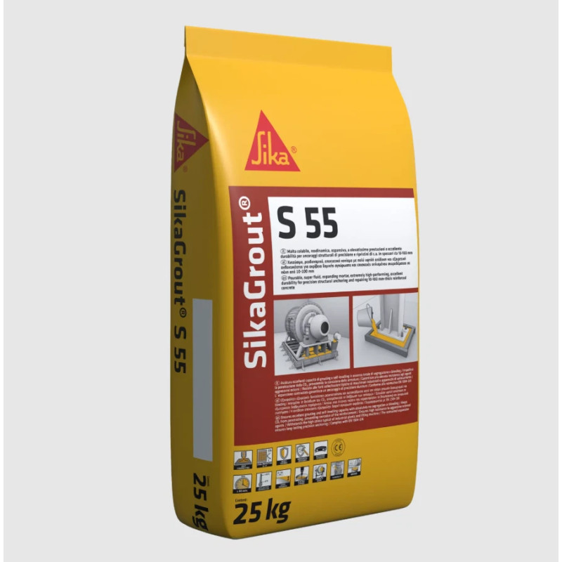 Sikagrout s55 25 kg. Sikagrout s55 25 kg.