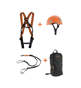 Kit Anticaduta con Cordino Doppio Kapriol.