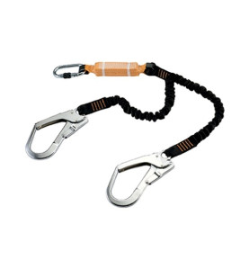 Cordino Anticaduta Doppio Elastico