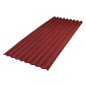 Lastra Onduline Base 9 Onde / Rosso Intense / 200x85,5cm