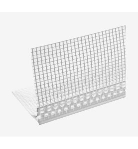 Paraspigolo PVC con Rete